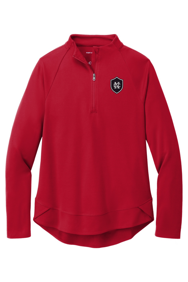 North Cross: LADIES Carbon-Neutral Performance 1/4-Zip (Embroidered)