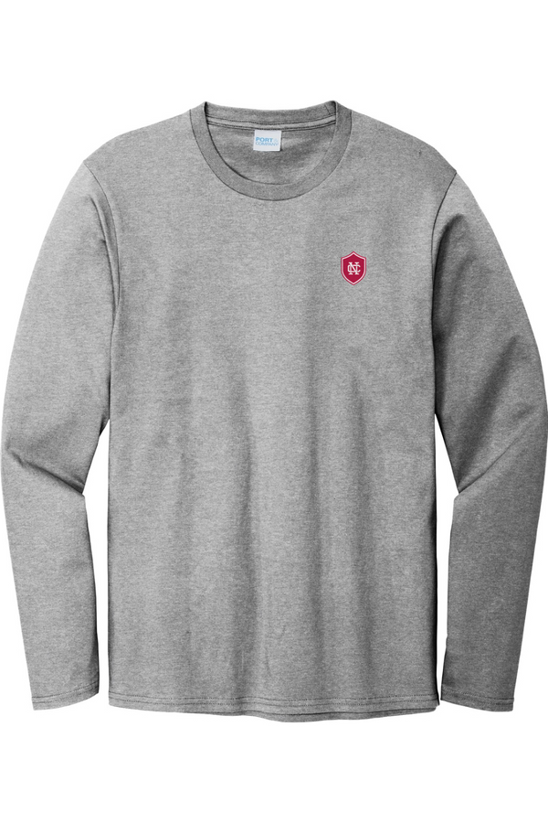 North Cross: ADULT 6oz Ringspun Long Sleeve T-shirt (Embroidered)