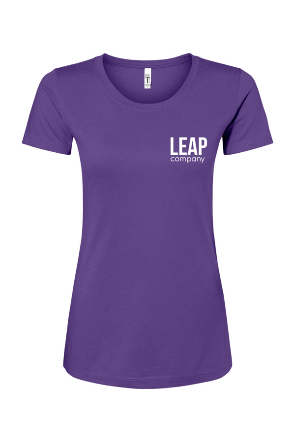 Leap: LADIES SoftBlend Fashion-Cut Crew