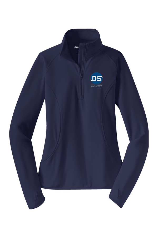 DS/IWT: LADIES Sport-Wick Stretch 1/4-Zip Pullover (Embroidered)