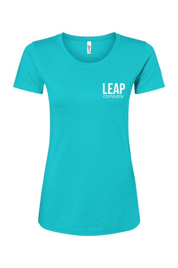 Leap: LADIES SoftBlend Fashion-Cut Crew