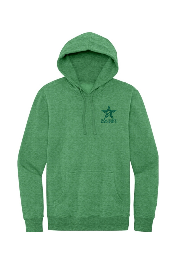 RAH: ADULT Heather Tone-on-Tone SoftSpun Fleece Hoodie (Embroidered)