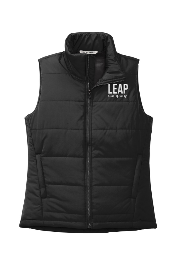 Leap: LADIES Puffer Vest (Embroidered)