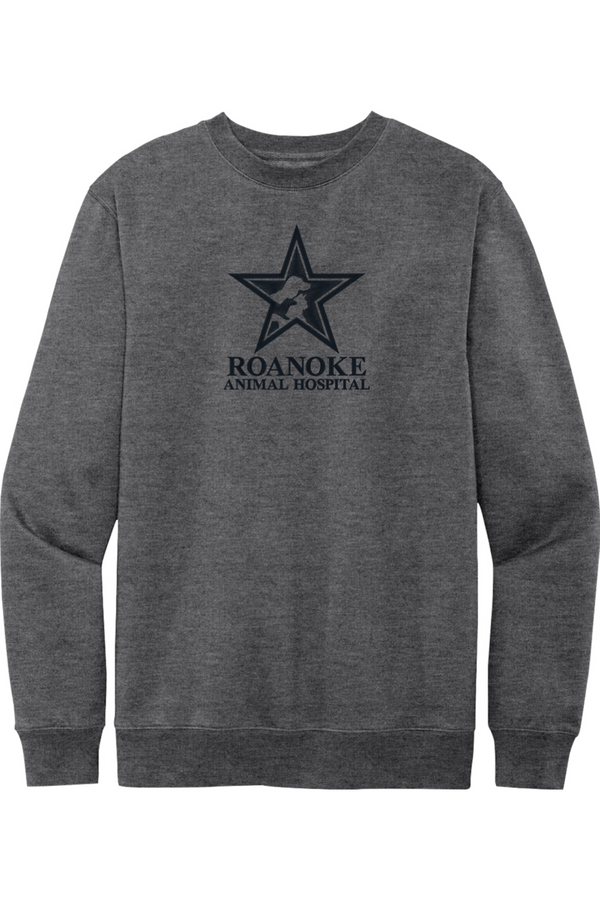 RAH: ADULT SoftSpun Fleece Crewneck Sweatshirt (FullFront Embroidery)