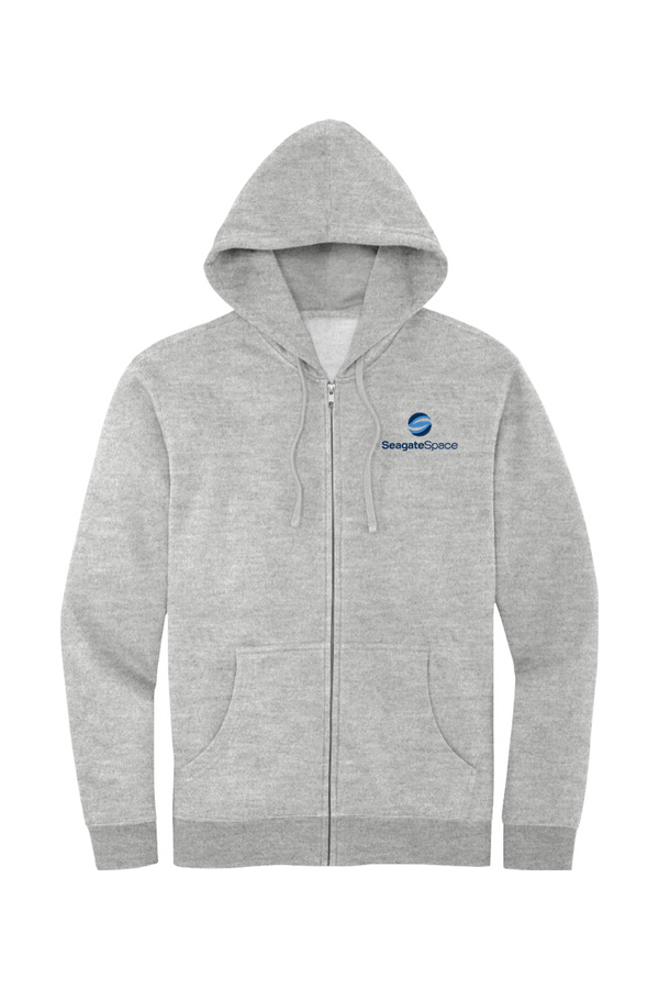 Seagate Space: ADULT SoftSpun Fleece Full-Zip Hoodie (Embroidered)
