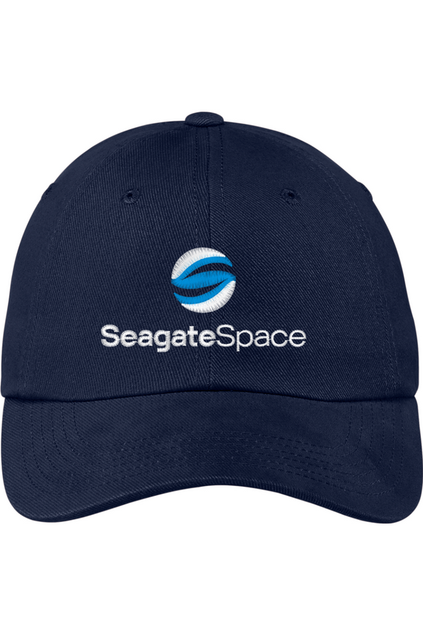 Seagate Space: Brushed Twill Cap (Embroidered)