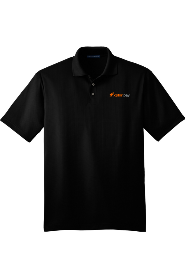 Xplor Pay: ADULT Fine Jacquard Performance Polo (Embroidered)