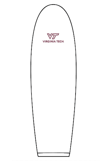 VTTI Chevron with VT Sleeve Logo: ADULT Classic Hooded Sweatshirt (Embroidered)