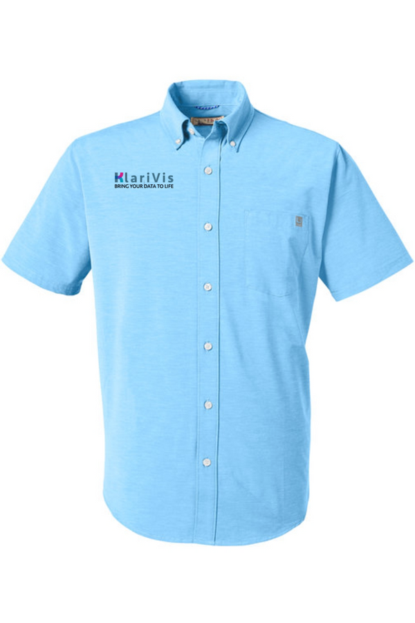 KlariVis: ADULT HUK Short Sleeve UPF 30 Dress Shirt