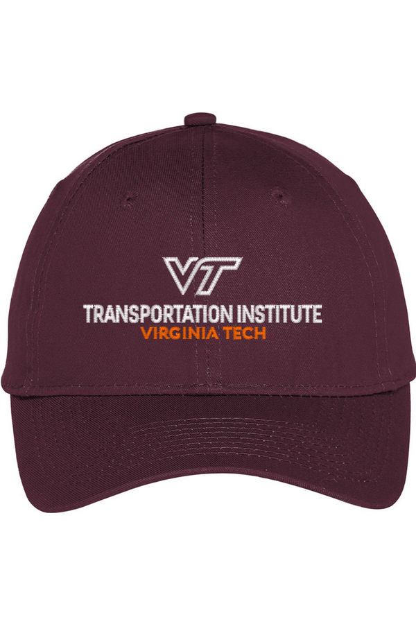 VTTI: Six-Panel Unstructured Cotton Twill Cap (Embroidered)