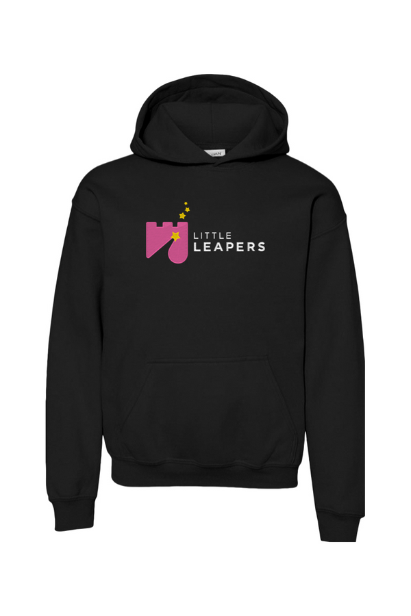 Little Leapers: YOUTH Classic Hooded Sweatshirt (FullFront Embroidery)