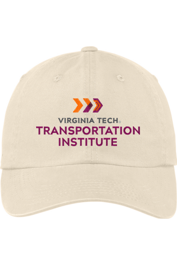 VTTI Chevron with VT Back Logo: Garment Washed Cap (Embroidered)