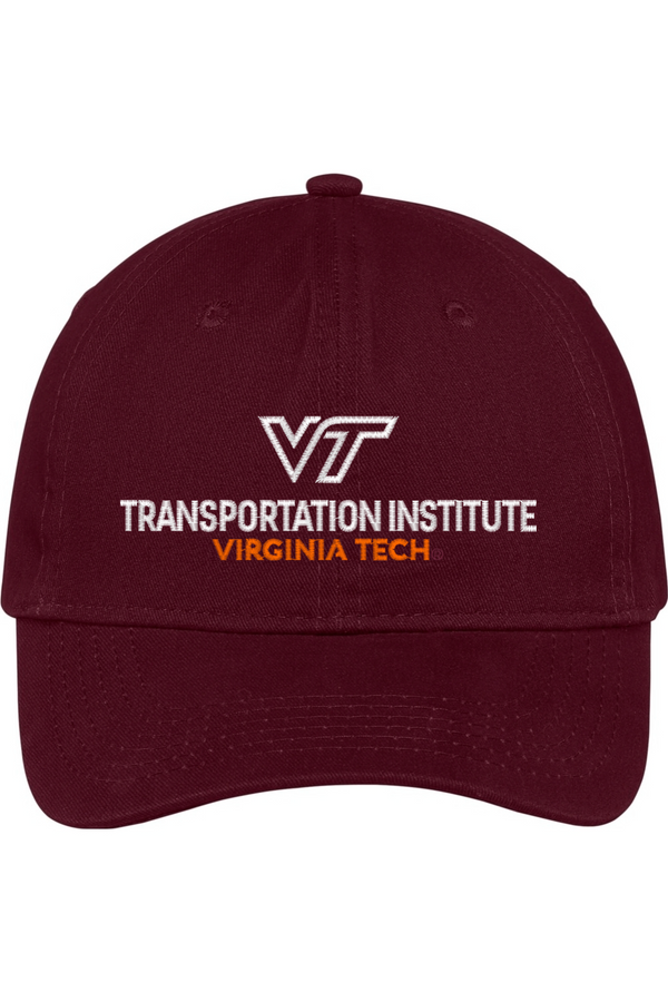 VTTI: Brushed Twill Low Profile Cap (Embroidered)