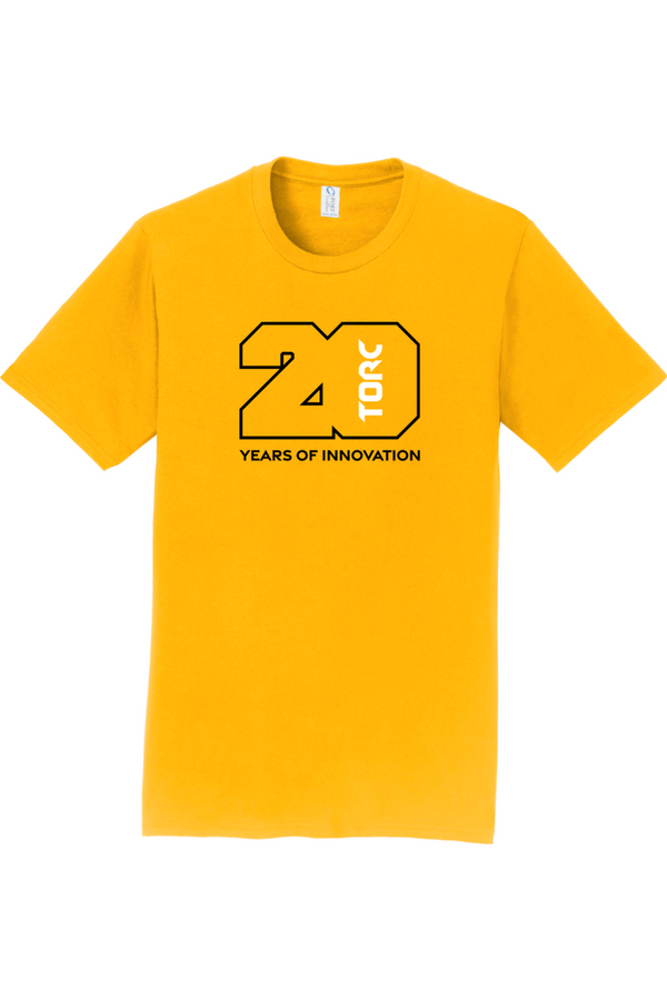 Torc 20th: ADULT Ringspun Tee (Printed)