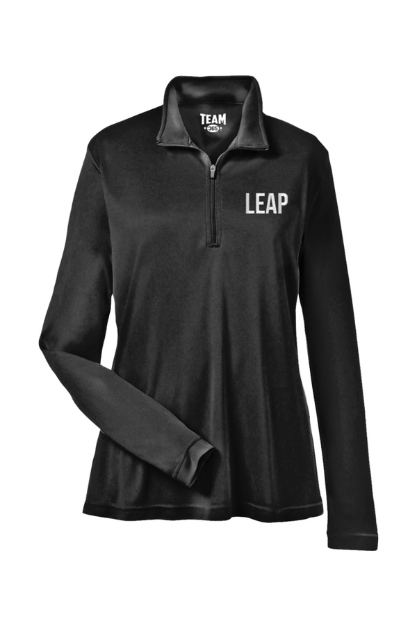 Leap: LADIES Lightweight Performance Quarter-Zip (Embroidered)