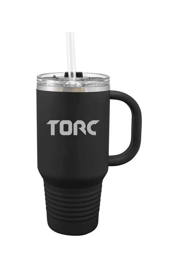 Torc: 32 oz. Travel Mug with Snap Lid and Straw (Engraved)
