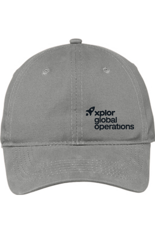 Xplor Global Ops: Soft Brushed Canvas Cap (Embroidered)