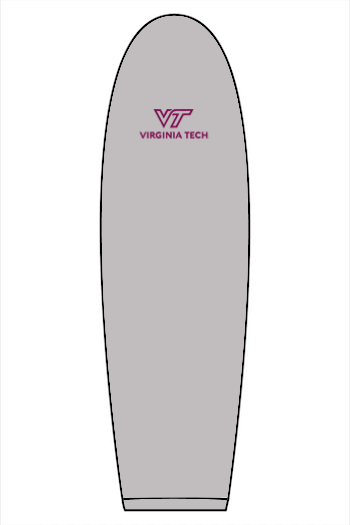 VTTI Chevron with VT Sleeve Logo: ADULT Heavy Blend Fleece Sweatshirt (FullFront Embroidery)