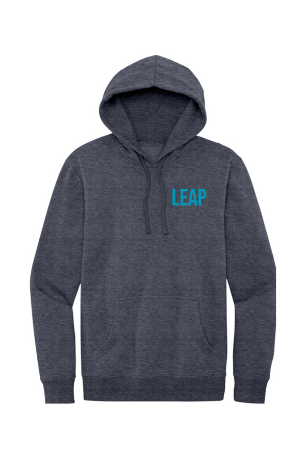 Leap: ADULT Tone-on-Tone SoftSpun Fleece Hoodie (Embroidered)