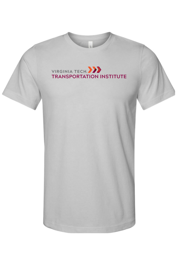 VTTI Chevron with VT Sleeve Logo: ADULT Ringspun Jersey Tee (Printed)