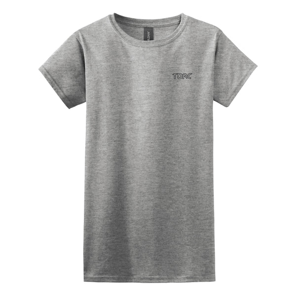 Torc: Ladies SoftStyle Heather Blend Embroidered T