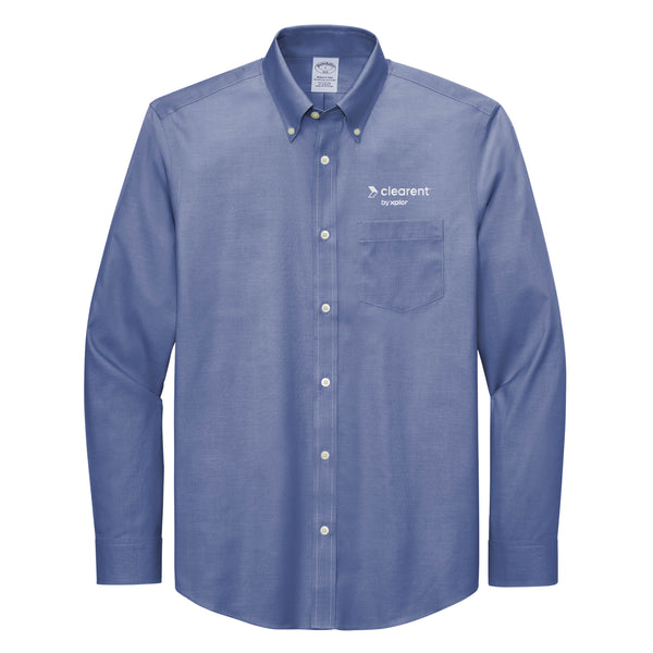 Clearent: Brooks Brothers Wrinkle-Free Stretch Pinpoint Shirt