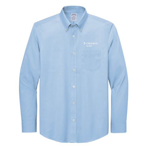 Clearent: Brooks Brothers Wrinkle-Free Stretch Pinpoint Shirt