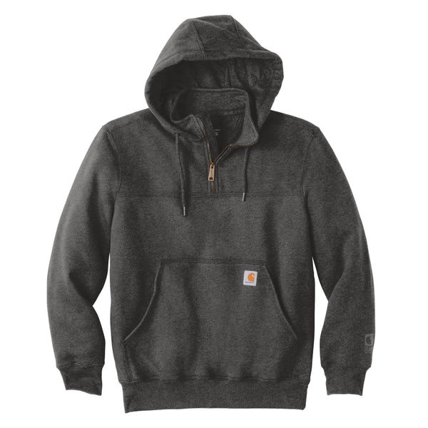 Carhartt: Rain Defender Paxton Heavyweight Hooded Zip Mock Sweatshirt