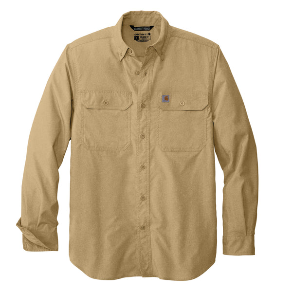 Carhartt: Force Solid Long Sleeve Shirt