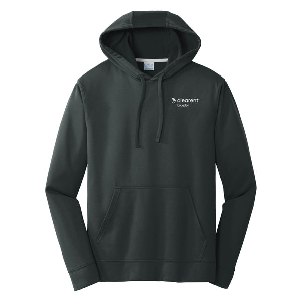 Clearent: Embroidered Performance Hoodie
