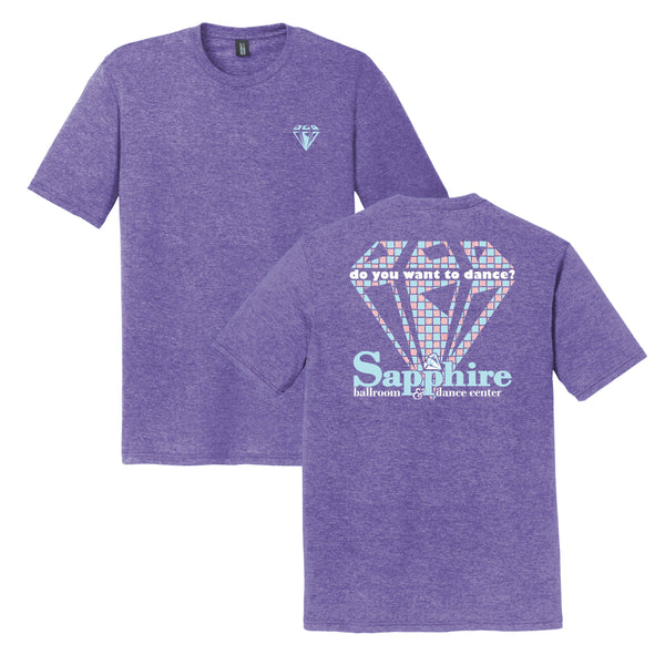 Sapphire: Perfect Tri Tee (24 Piece Minimum)