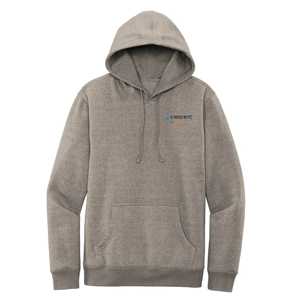 Clearent: Embroidered Ringspun Hooded Sweatshirt