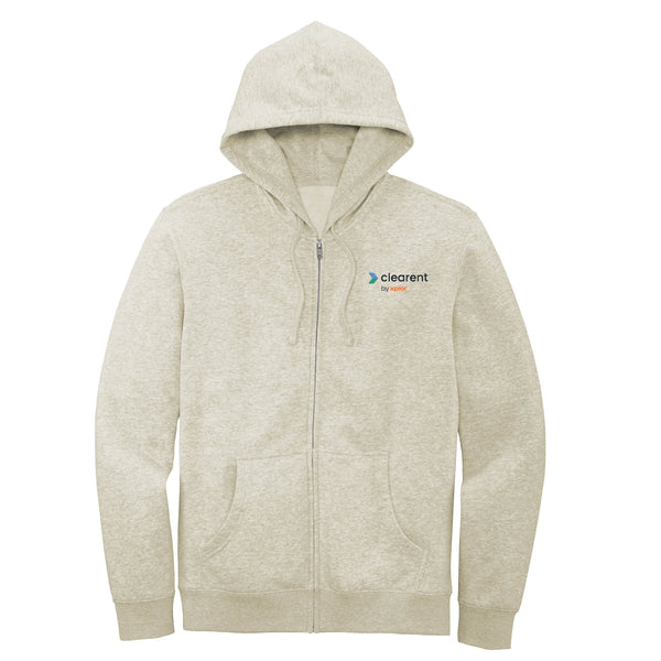 Clearent: Embroidered Ringspun Full-Zip Sweatshirt