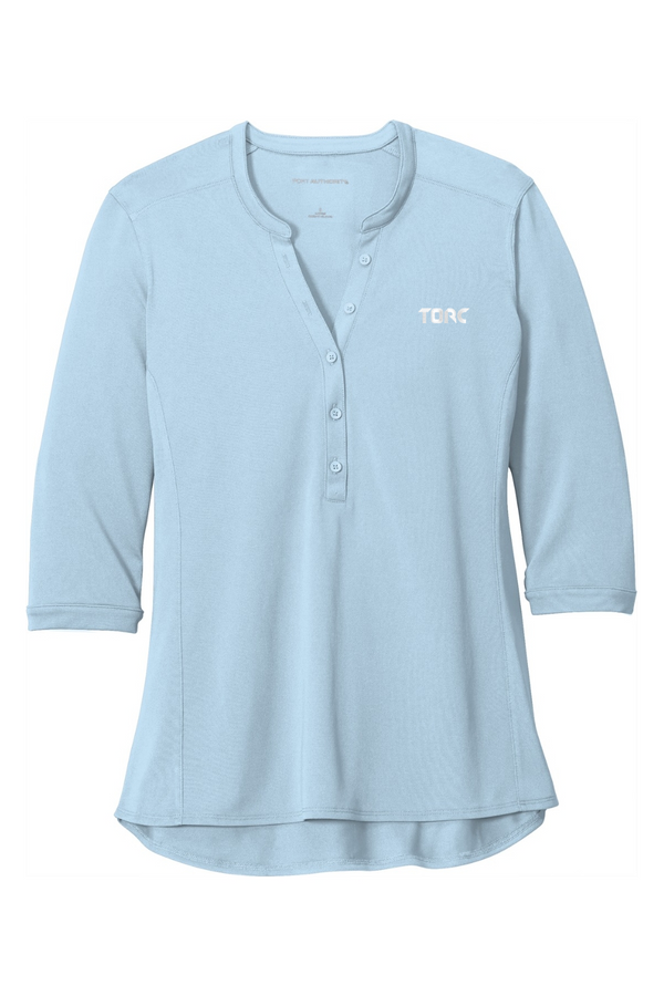 Torc: LADIES Pique Performance Henley