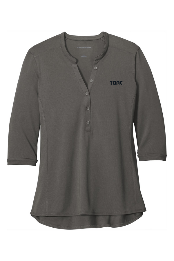 Torc: LADIES Pique Performance Henley