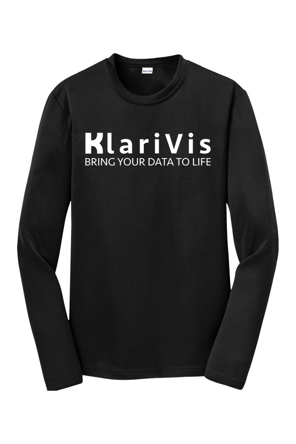 KlariVis: YOUTH Long Sleeve Performance Tee