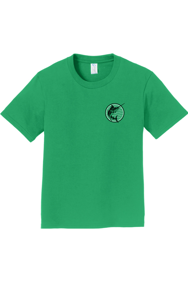 Coventry Sailfish: YOUTH Ringspun Cotton Tee (Printed Front and Back)