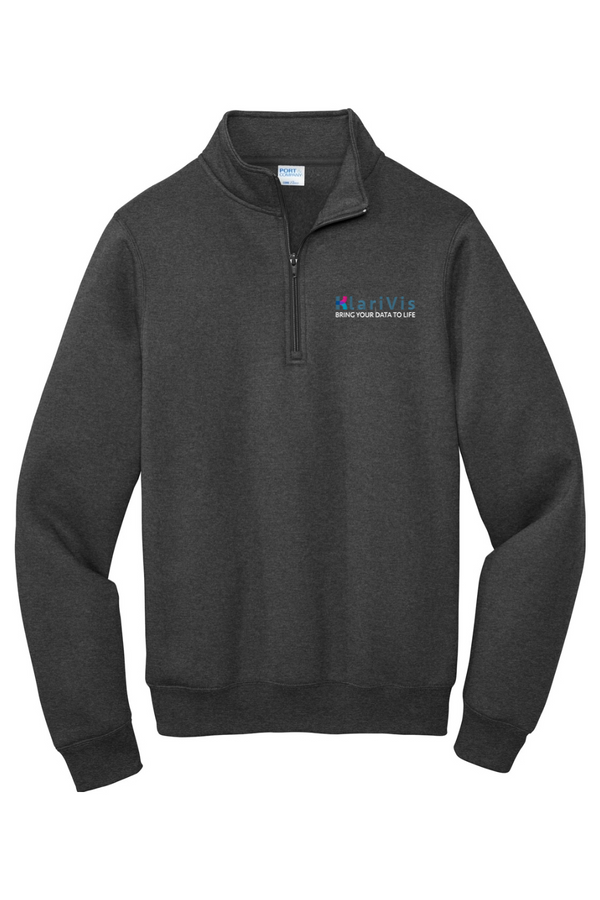 KlariVis: ADULT Classic Fleece 1/4-Zip Pullover Sweatshirt