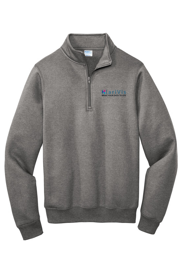 KlariVis: ADULT Classic Fleece 1/4-Zip Pullover Sweatshirt