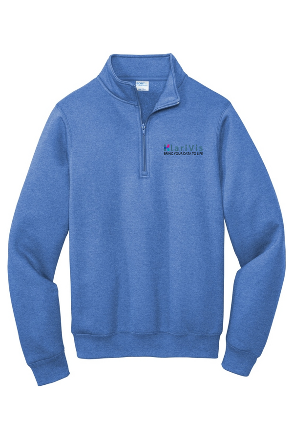 KlariVis: ADULT Classic Fleece 1/4-Zip Pullover Sweatshirt