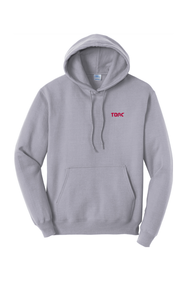 Torc Horn Award: Pullover Hooded Sweatshirt WITH SLEEVE LOGO