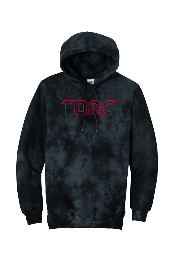 Torc: Crystal Tie-Dye Pullover Hoodie