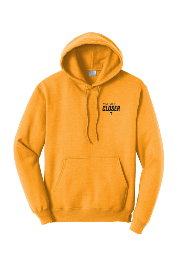 One Step Closer: ADULT Fleece Pullover Hooded Sweatshirt