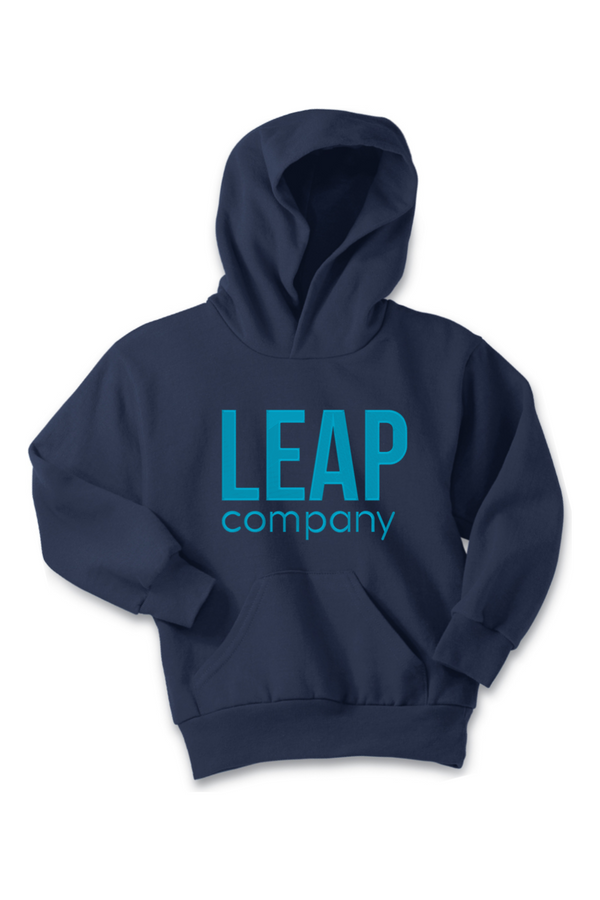 Leap: YOUTH Fleece Pullover Hooded Sweatshirt