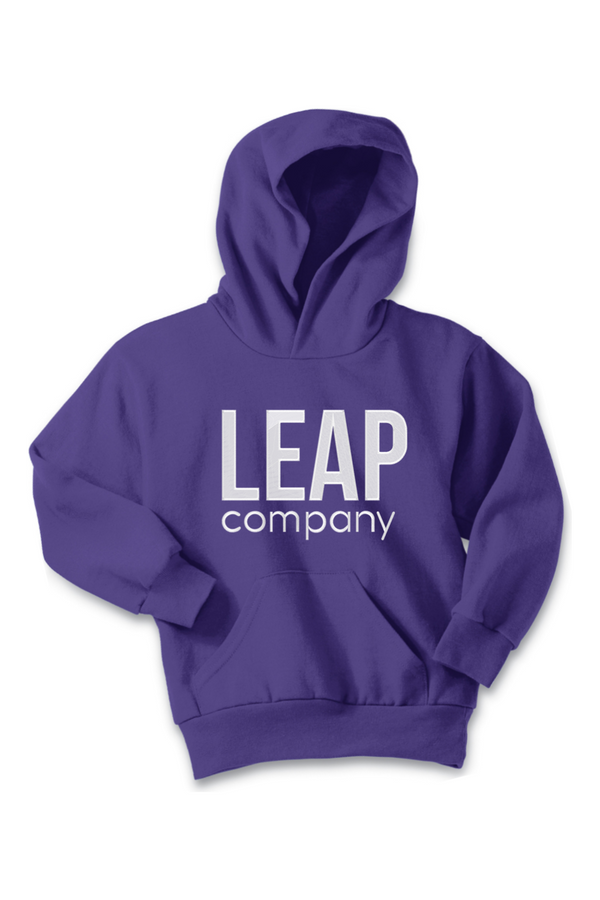 Leap: YOUTH Fleece Pullover Hooded Sweatshirt