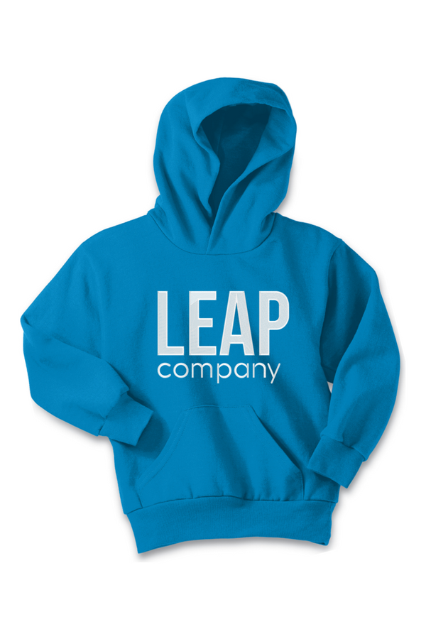 Leap: YOUTH Fleece Pullover Hooded Sweatshirt