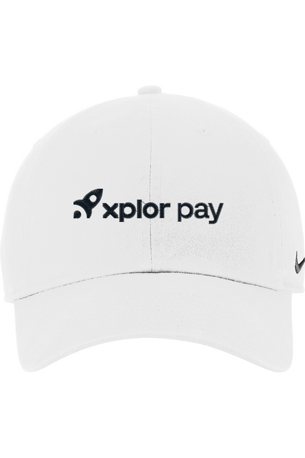 Xplor Pay: Nike Heritage Cotton Twill Cap (Embroidered)