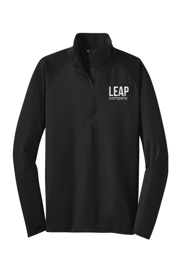 Leap: ADULT Sport-Wick Stretch 1/2-Zip Pullover