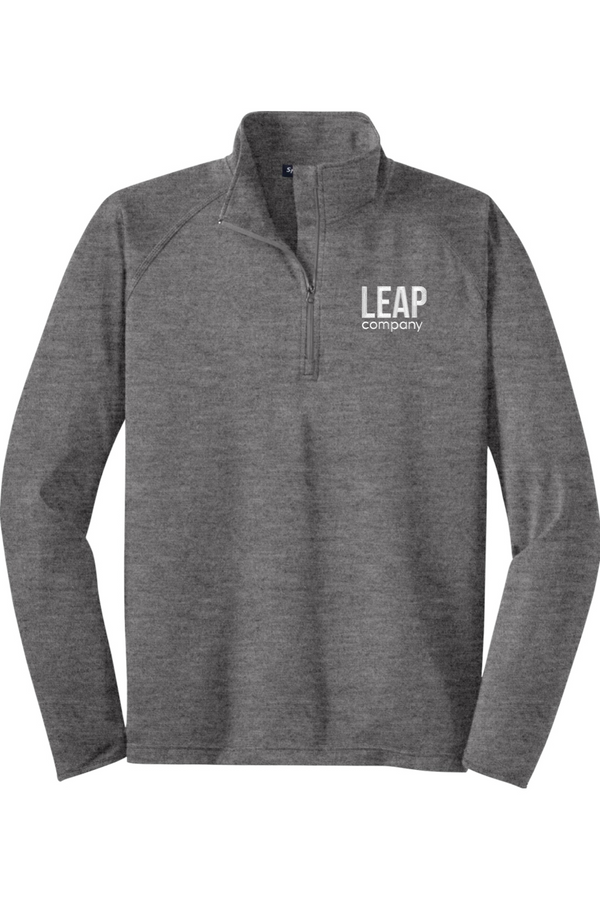 Leap: ADULT Sport-Wick Stretch 1/2-Zip Pullover