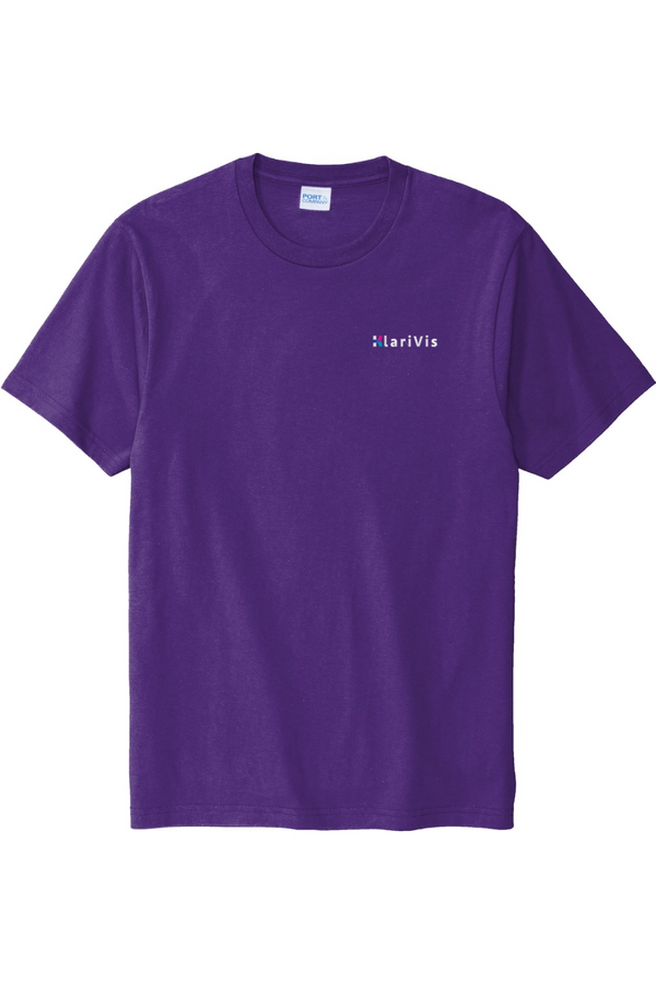 KlariVis: ADULT Casual-Fit Cozy Tee (Heavier Weight with 1" extra length)